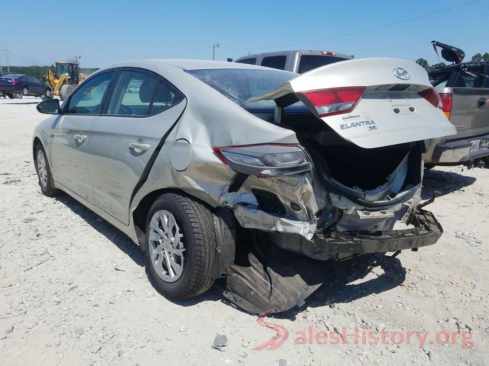 KMHD74LF7JU478331 2018 HYUNDAI ELANTRA