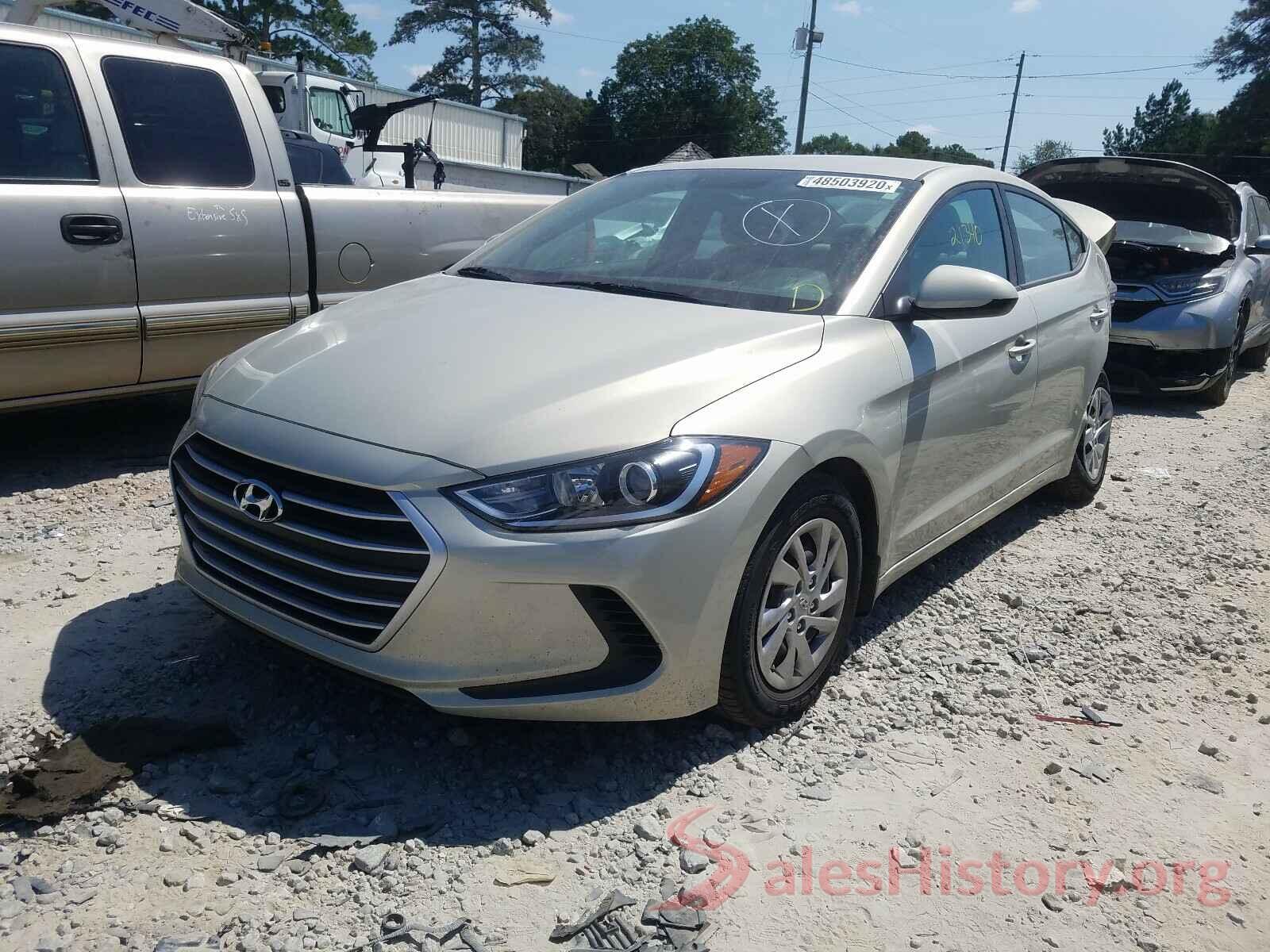 KMHD74LF7JU478331 2018 HYUNDAI ELANTRA