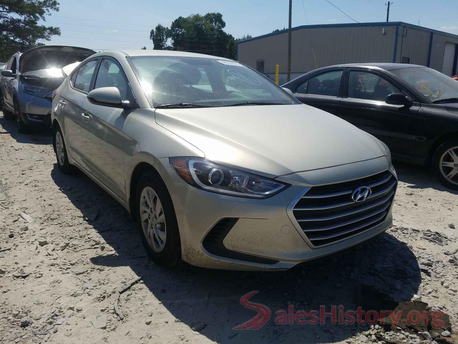 KMHD74LF7JU478331 2018 HYUNDAI ELANTRA