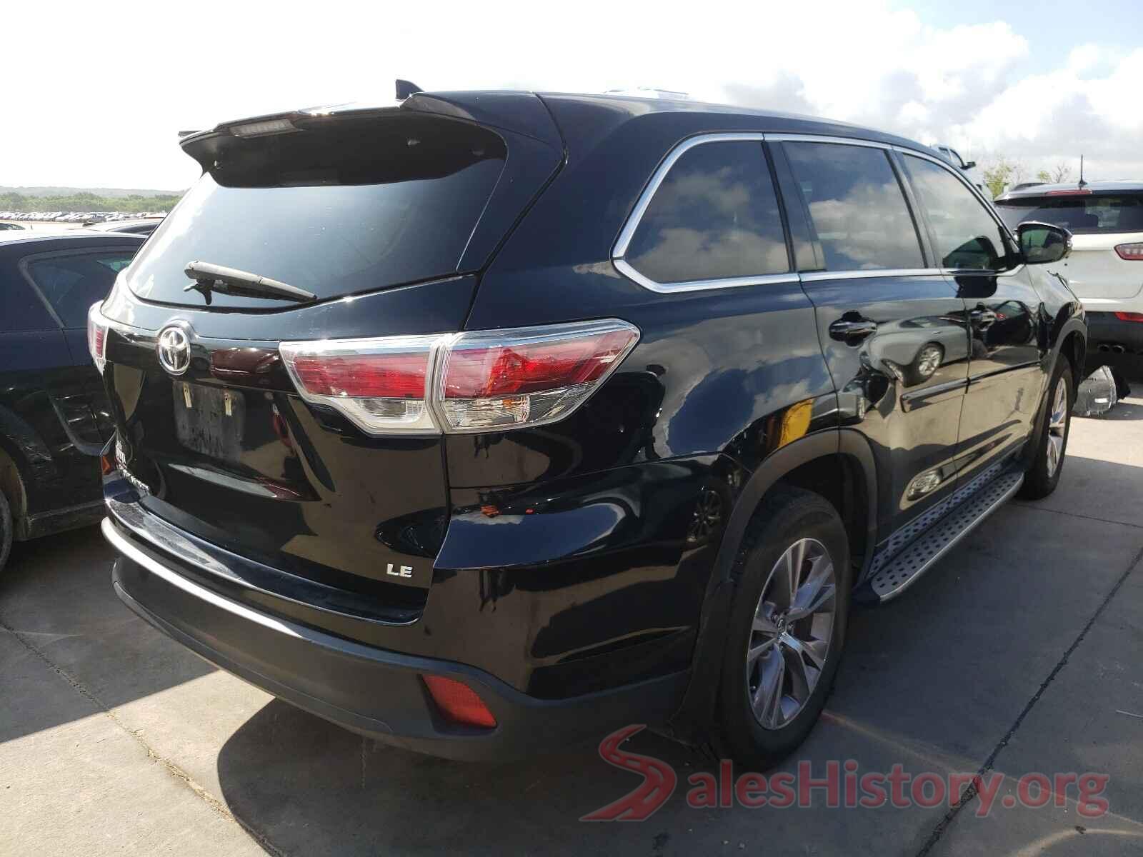 5TDZKRFH0GS137580 2016 TOYOTA HIGHLANDER