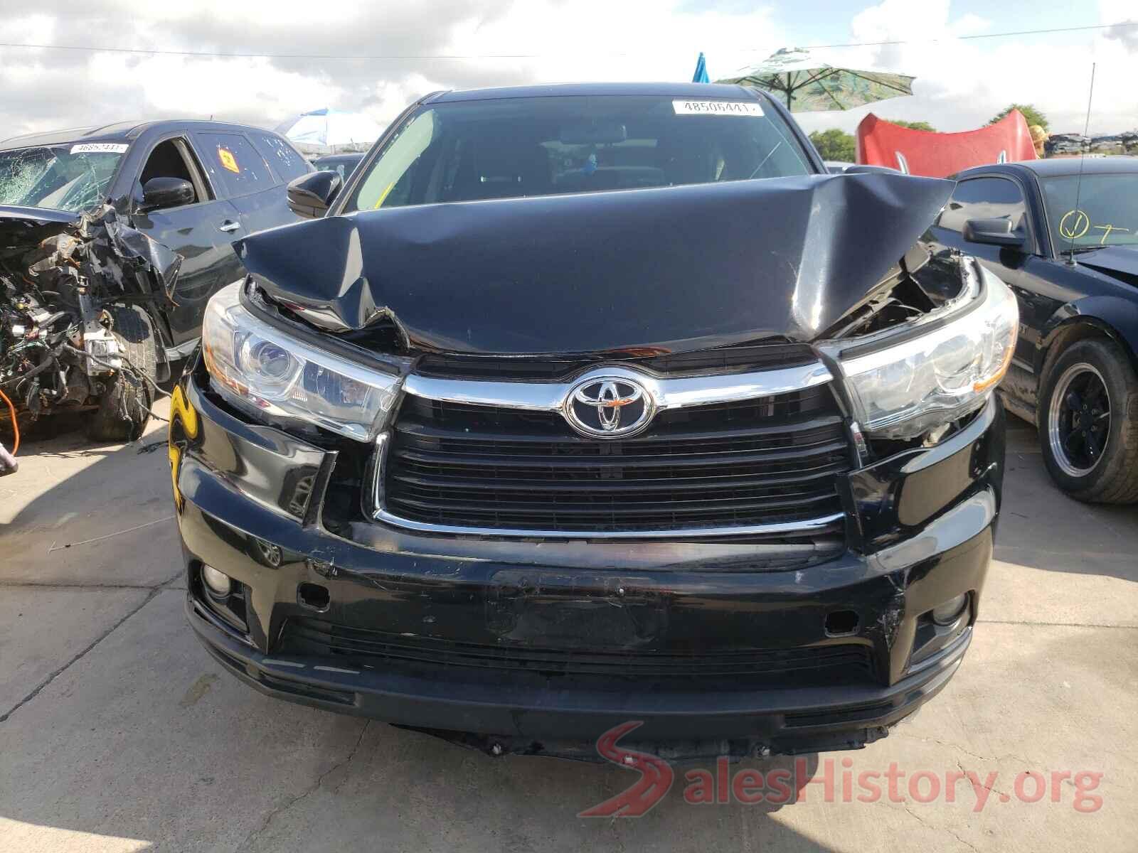 5TDZKRFH0GS137580 2016 TOYOTA HIGHLANDER