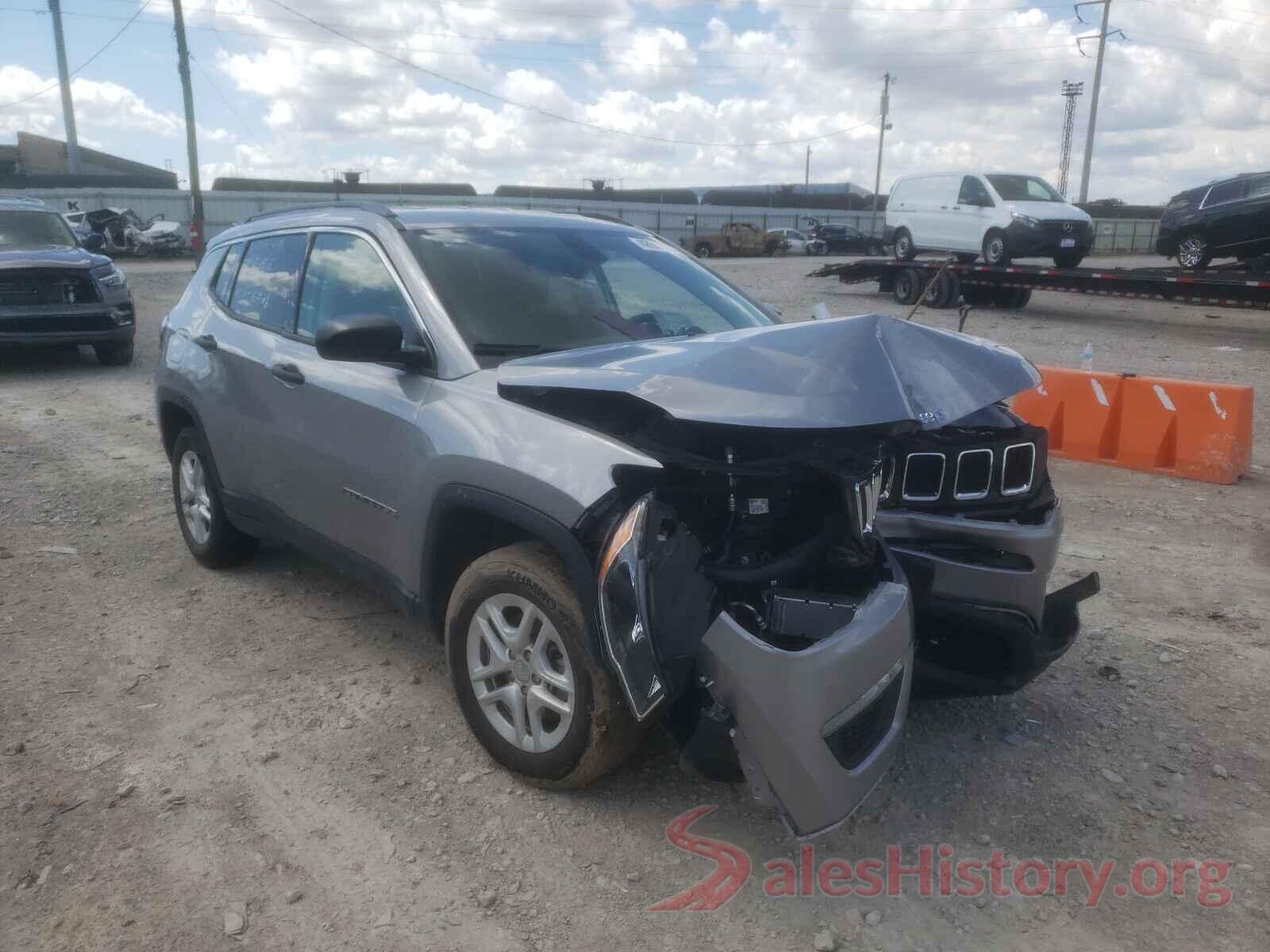 3C4NJCAB2KT699819 2019 JEEP COMPASS