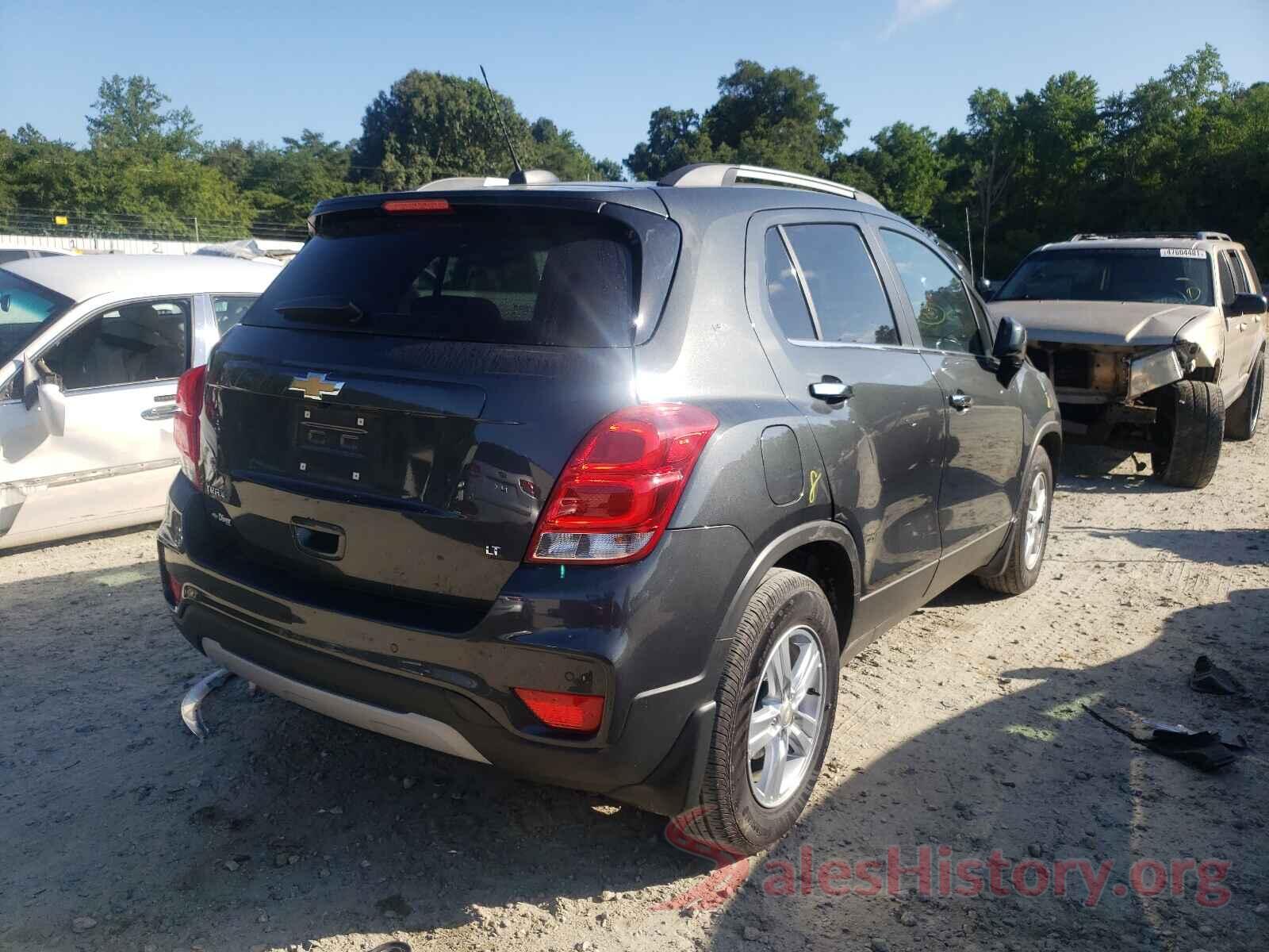 3GNCJLSB4KL278407 2019 CHEVROLET TRAX