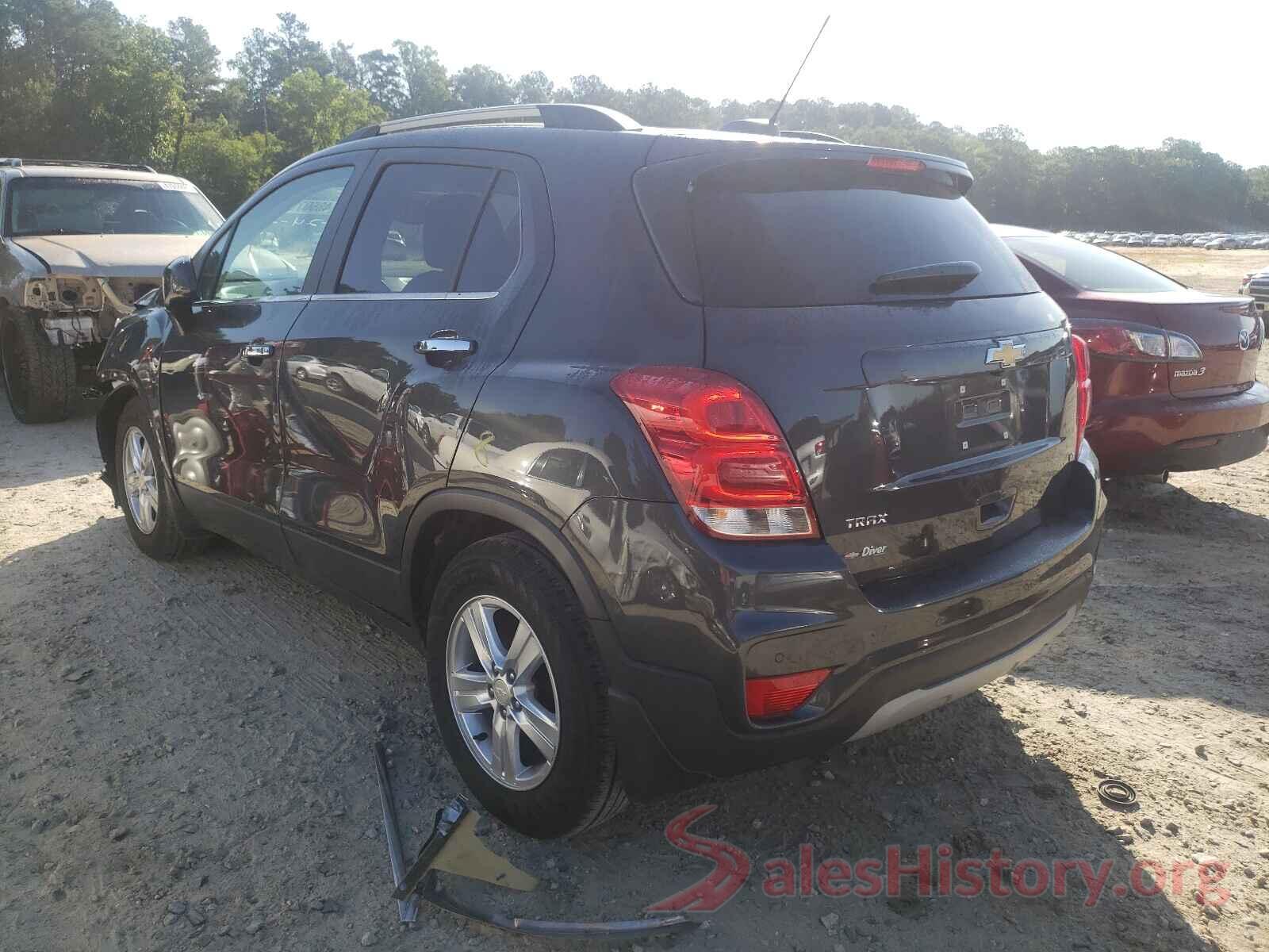 3GNCJLSB4KL278407 2019 CHEVROLET TRAX