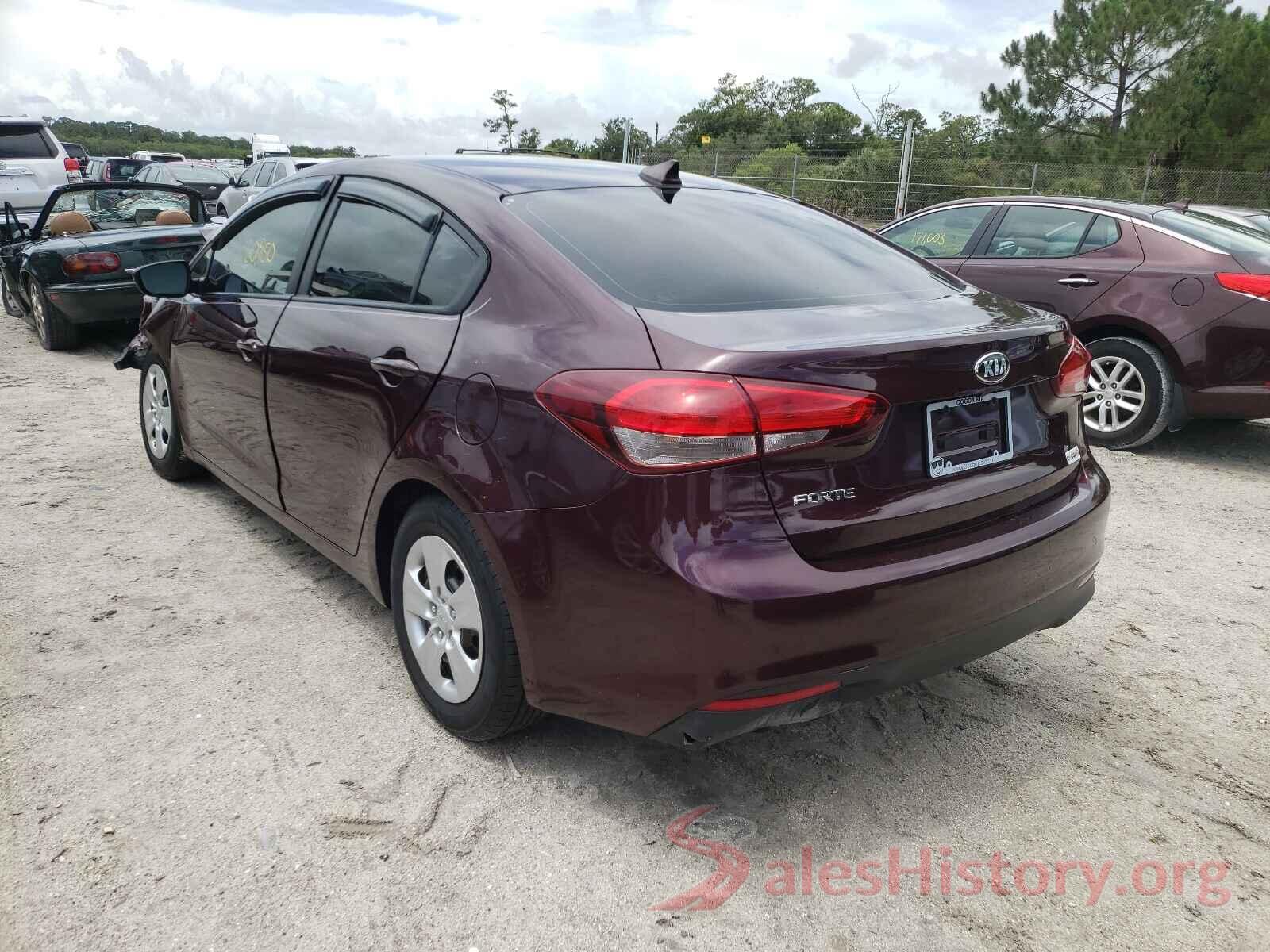 3KPFL4A72JE192390 2018 KIA FORTE