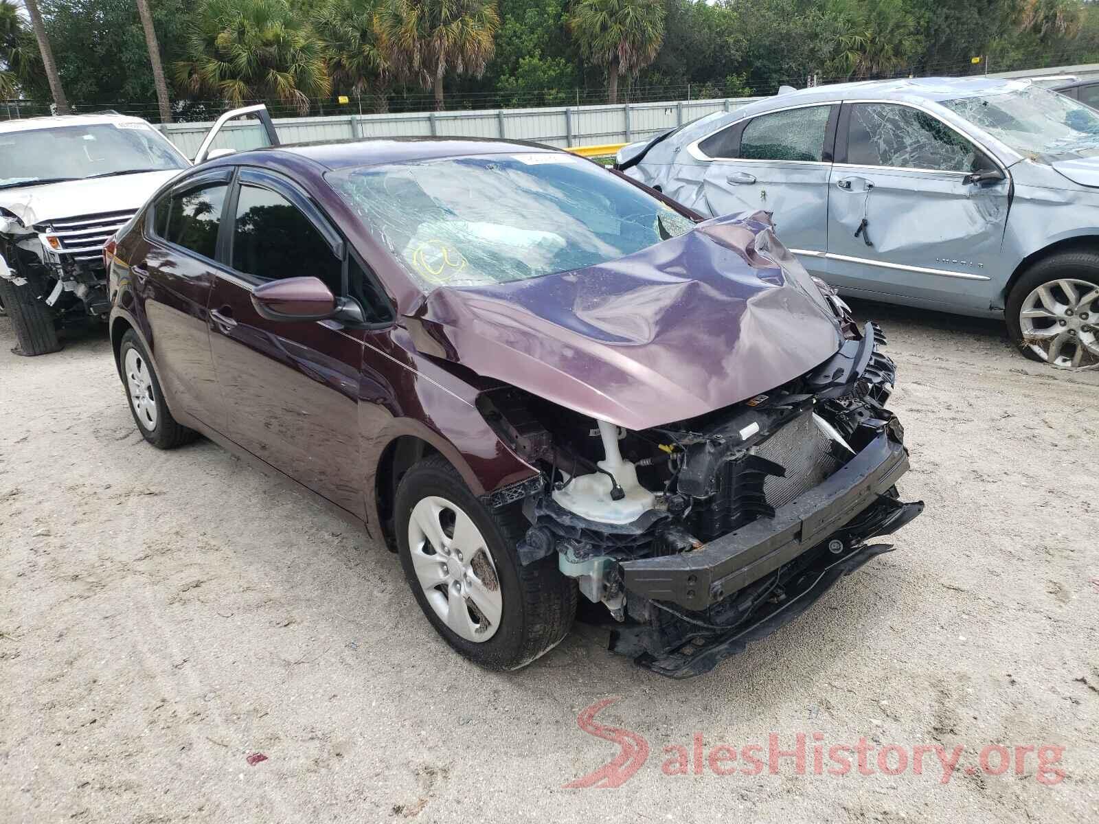 3KPFL4A72JE192390 2018 KIA FORTE