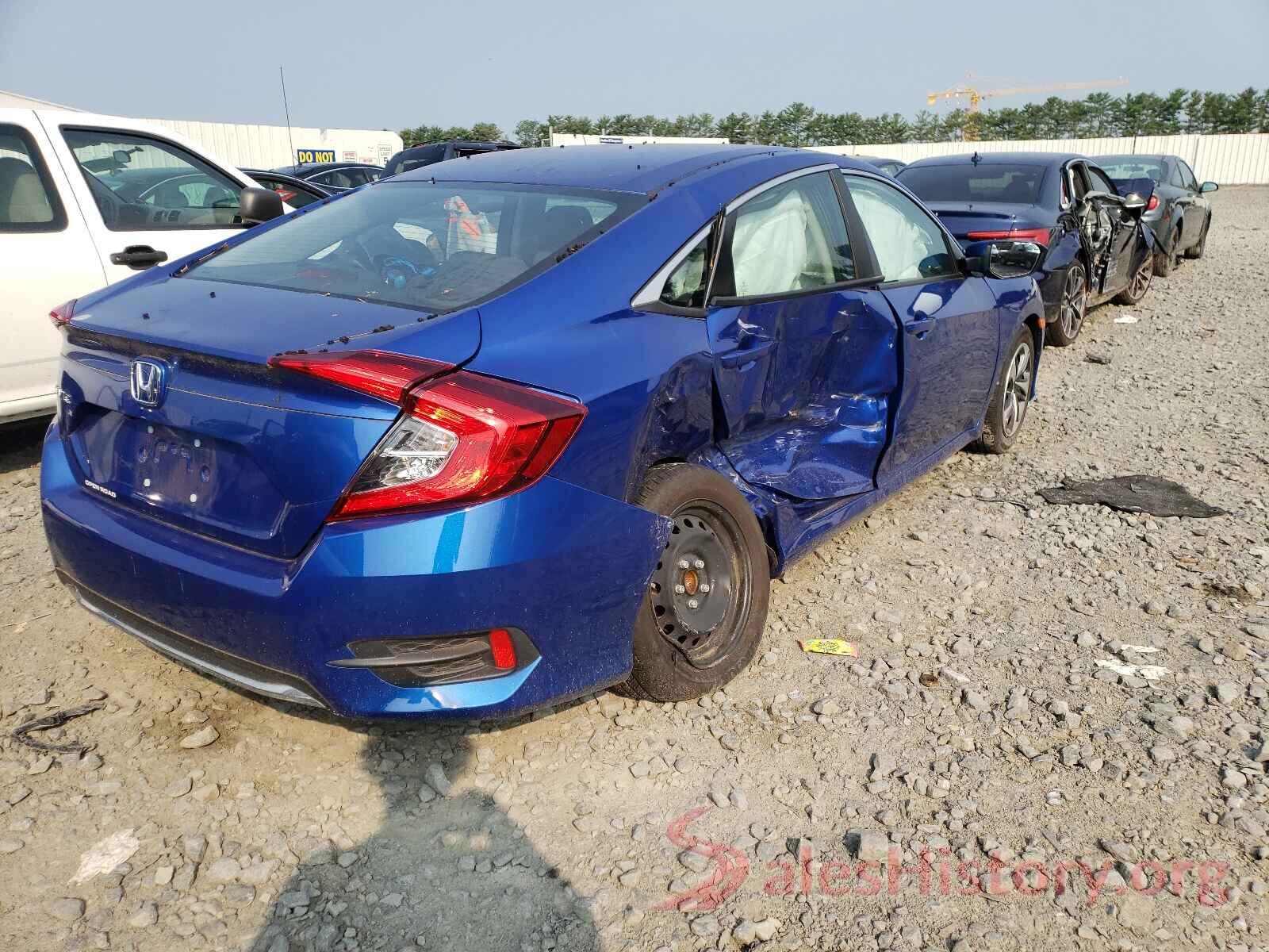 2HGFC2F69KH587677 2019 HONDA CIVIC