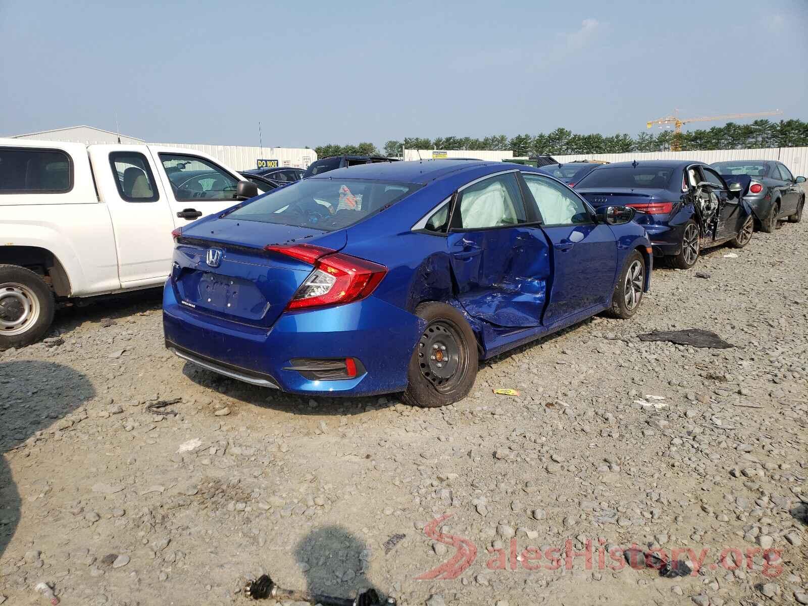 2HGFC2F69KH587677 2019 HONDA CIVIC