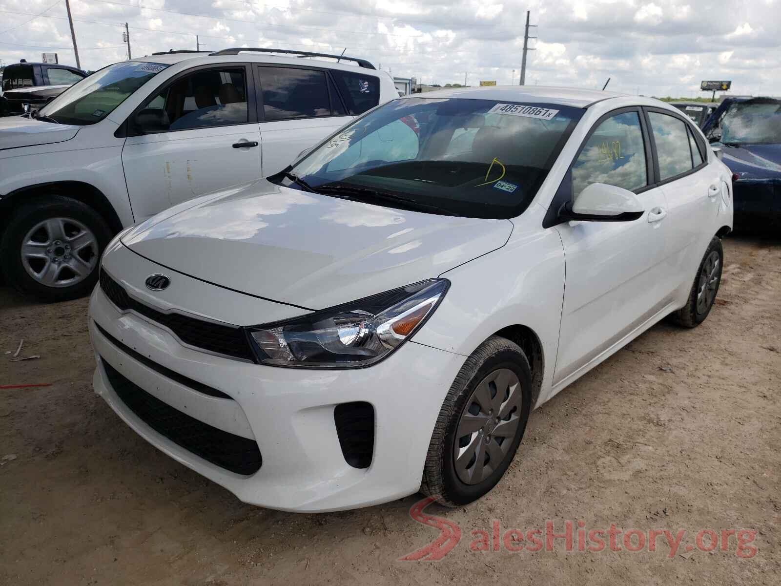 3KPA24ADXLE329985 2020 KIA RIO