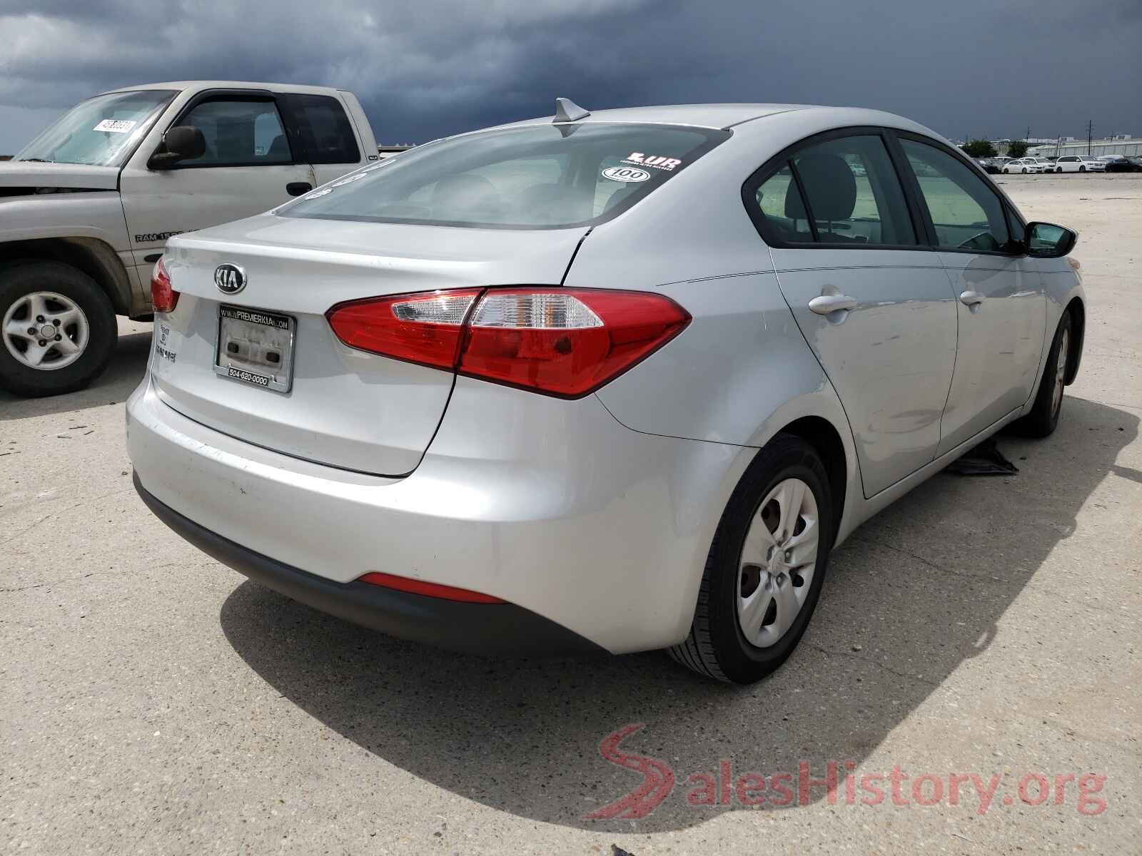 KNAFK4A6XG5571388 2016 KIA FORTE