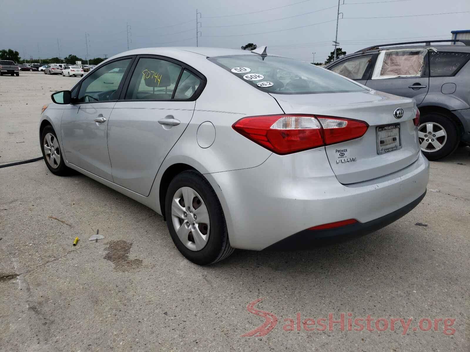 KNAFK4A6XG5571388 2016 KIA FORTE