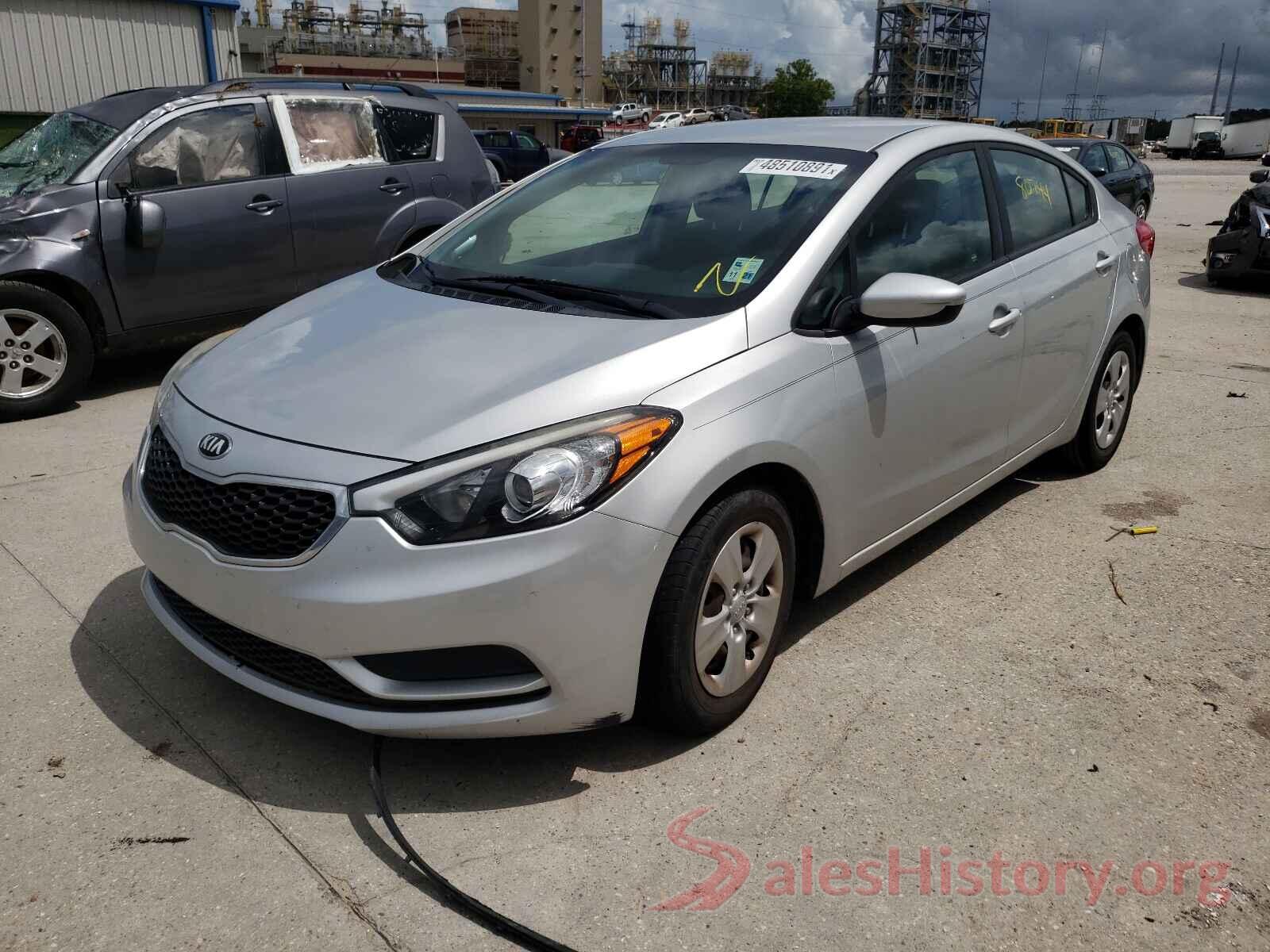 KNAFK4A6XG5571388 2016 KIA FORTE