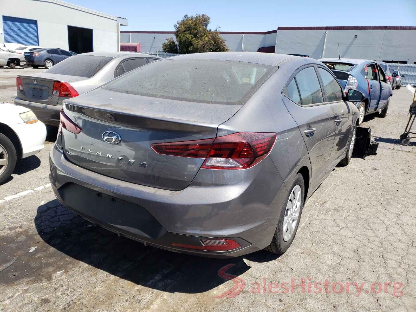 5NPD74LF4KH495135 2019 HYUNDAI ELANTRA