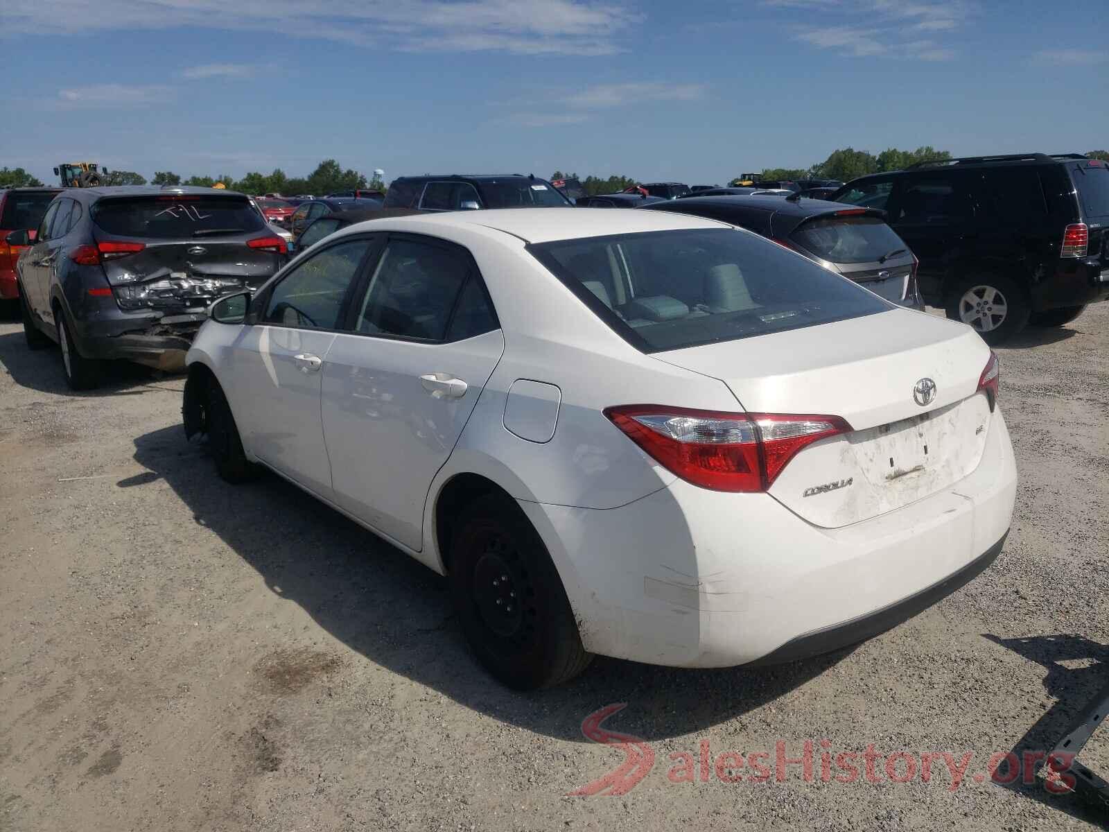 5YFBURHE1GP474556 2016 TOYOTA COROLLA