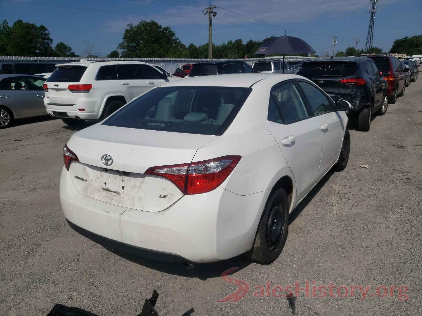 5YFBURHE1GP474556 2016 TOYOTA COROLLA