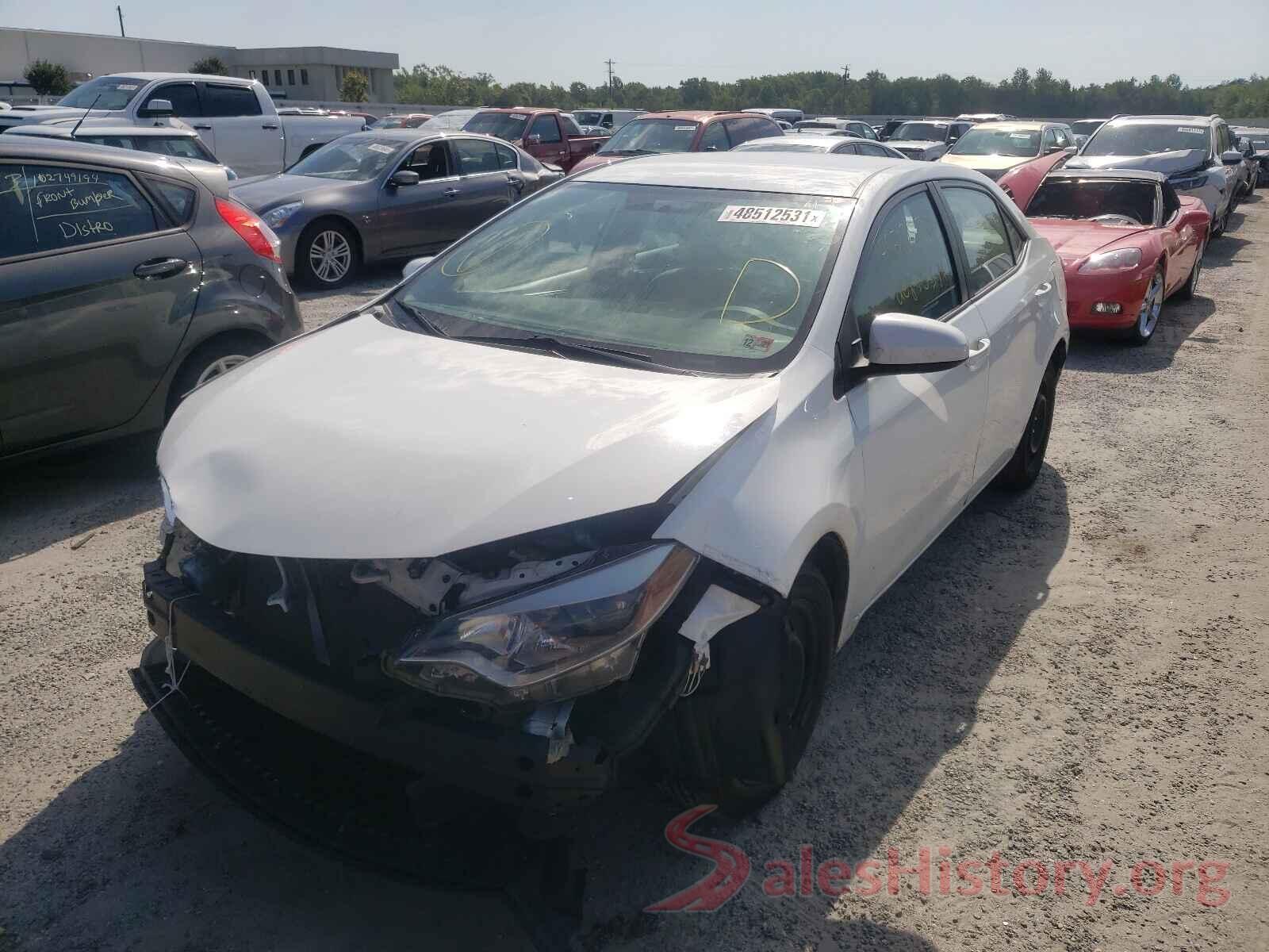 5YFBURHE1GP474556 2016 TOYOTA COROLLA