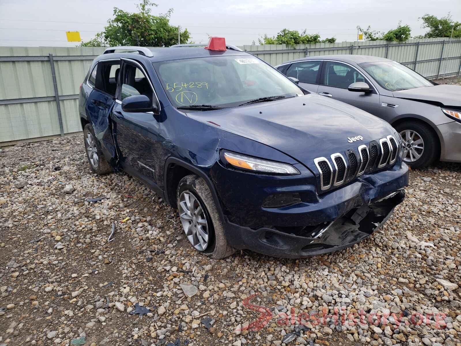 1C4PJMDB0JD554289 2018 JEEP CHEROKEE