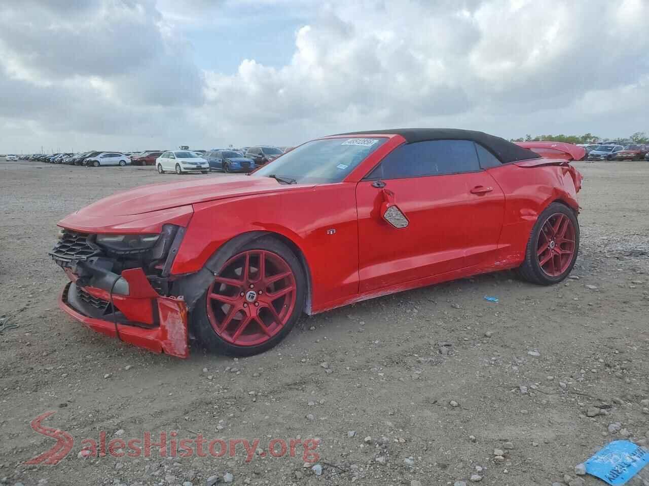 2020 CHEVROLET CAMARO VIN 1G1FB3DS4L0105428, auction photo