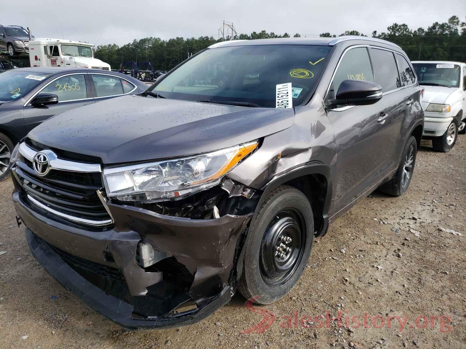 5TDKKRFH6GS501731 2016 TOYOTA HIGHLANDER