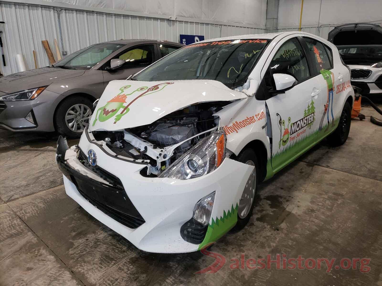 JTDKDTB34G1590746 2016 TOYOTA PRIUS