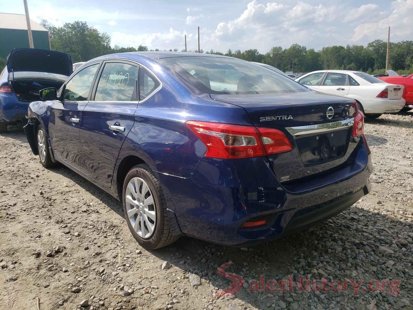 3N1AB7AP1HY393580 2017 NISSAN SENTRA