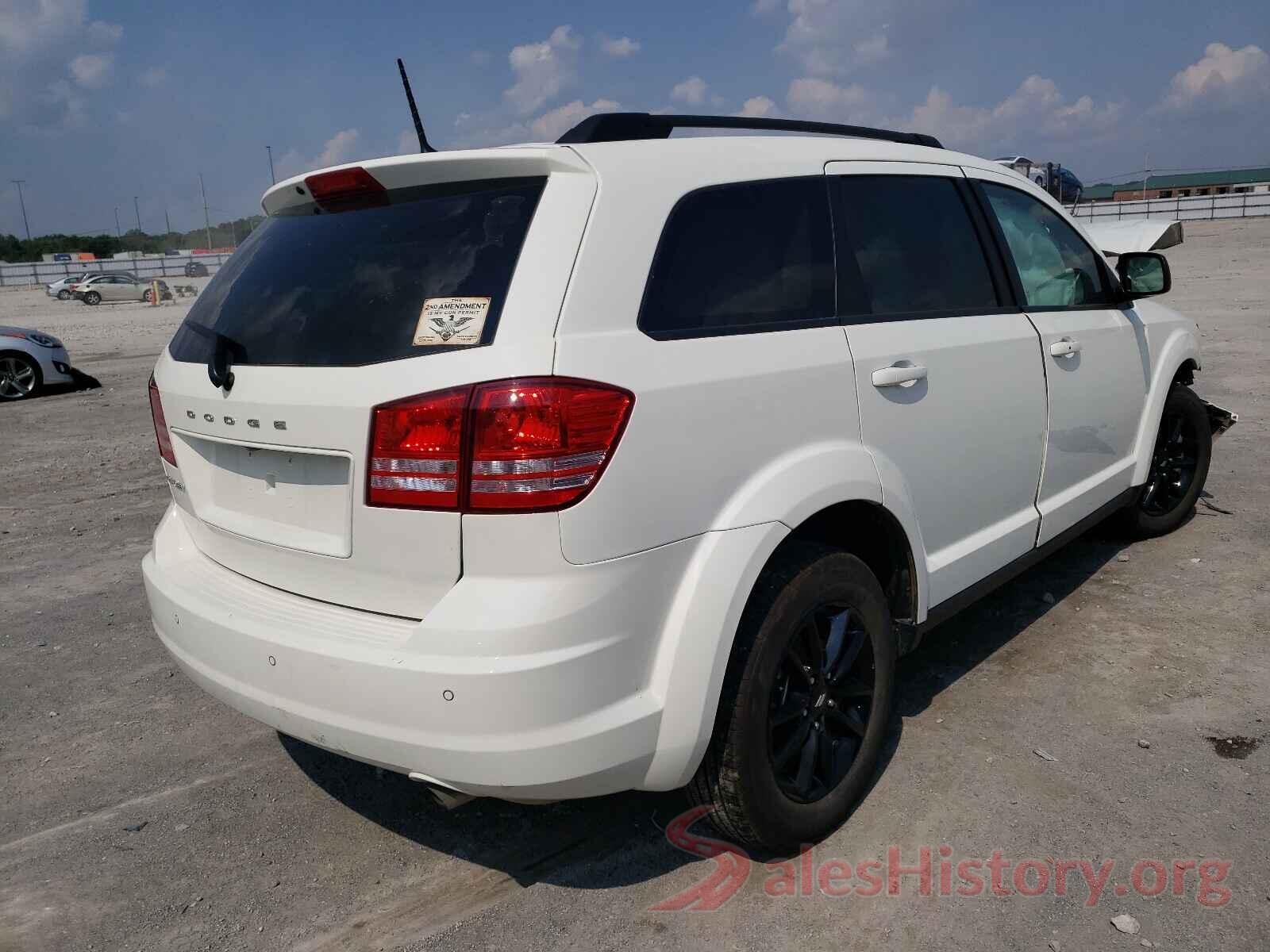 3C4PDCAB4LT266262 2020 DODGE JOURNEY