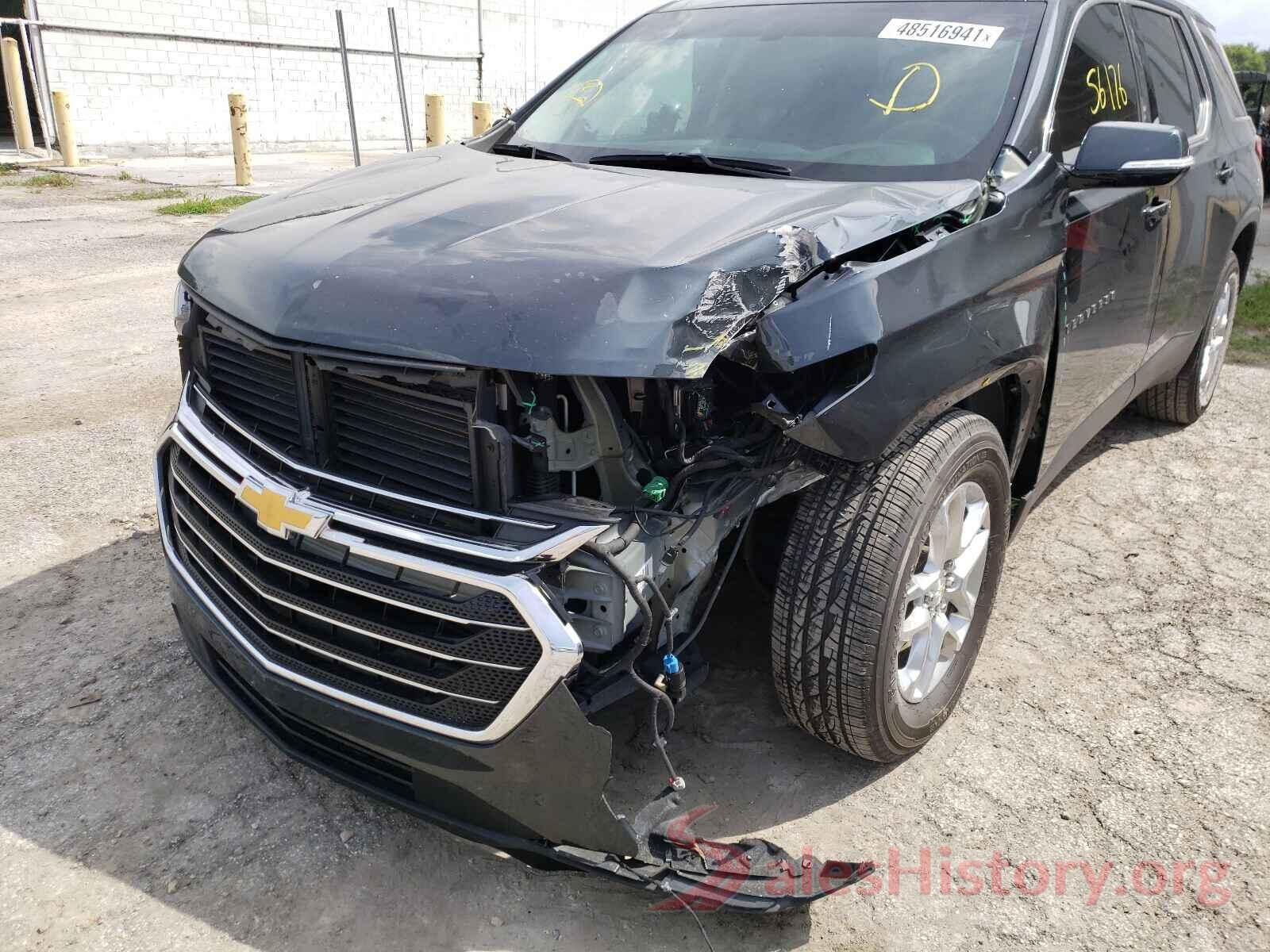 1GNERGKW4JJ210237 2018 CHEVROLET TRAVERSE