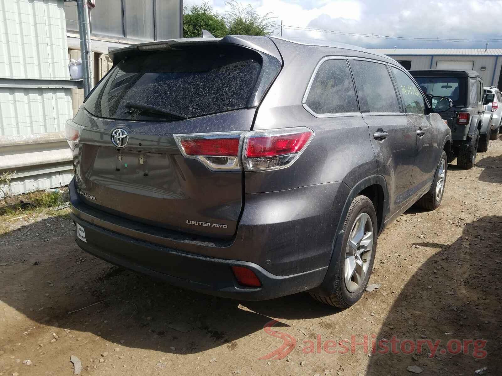 5TDDKRFH1GS332758 2016 TOYOTA HIGHLANDER