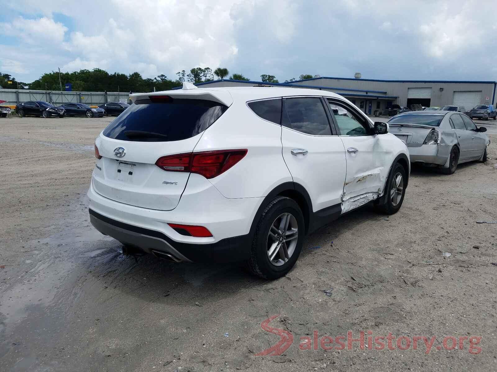 5NMZT3LBXHH022032 2017 HYUNDAI SANTA FE