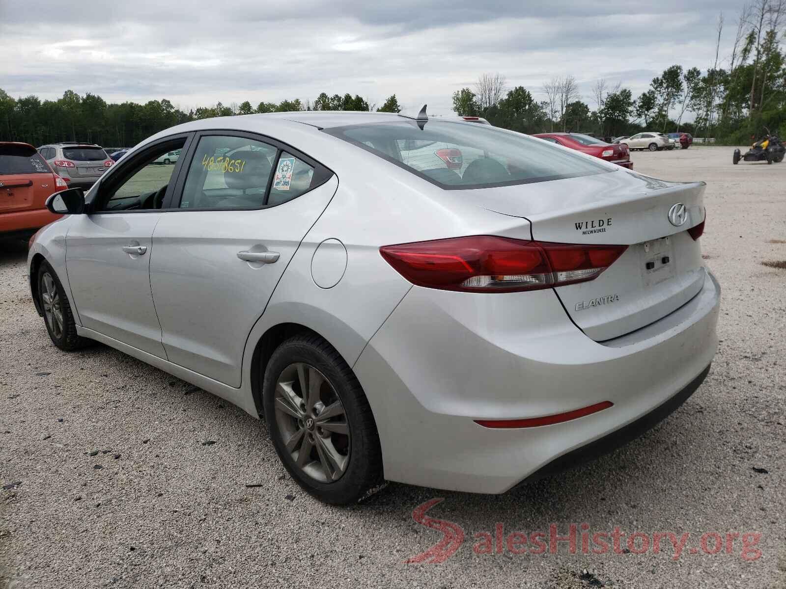 5NPD84LF4JH294606 2018 HYUNDAI ELANTRA