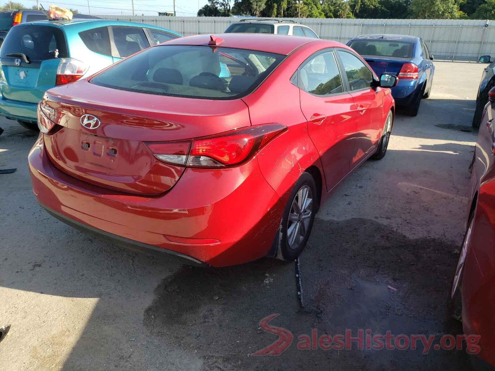 KMHDH4AEXGU526971 2016 HYUNDAI ELANTRA