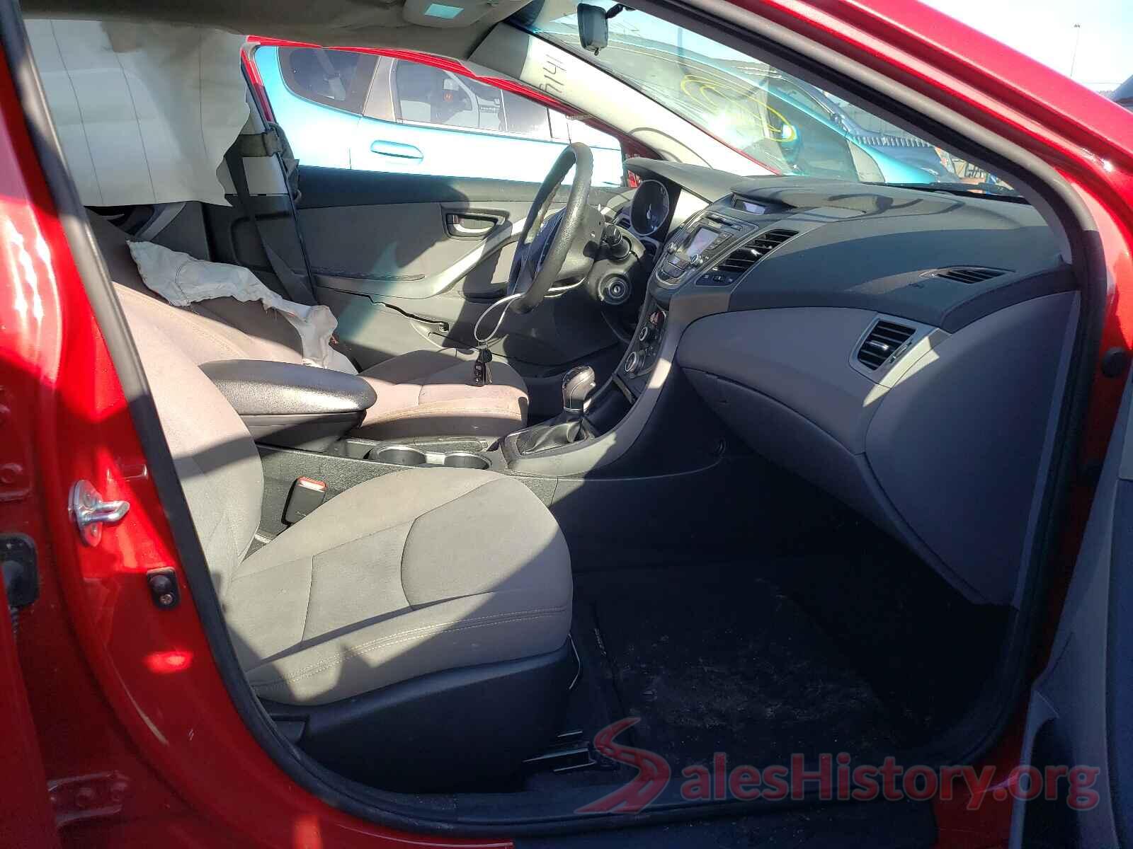 KMHDH4AEXGU526971 2016 HYUNDAI ELANTRA