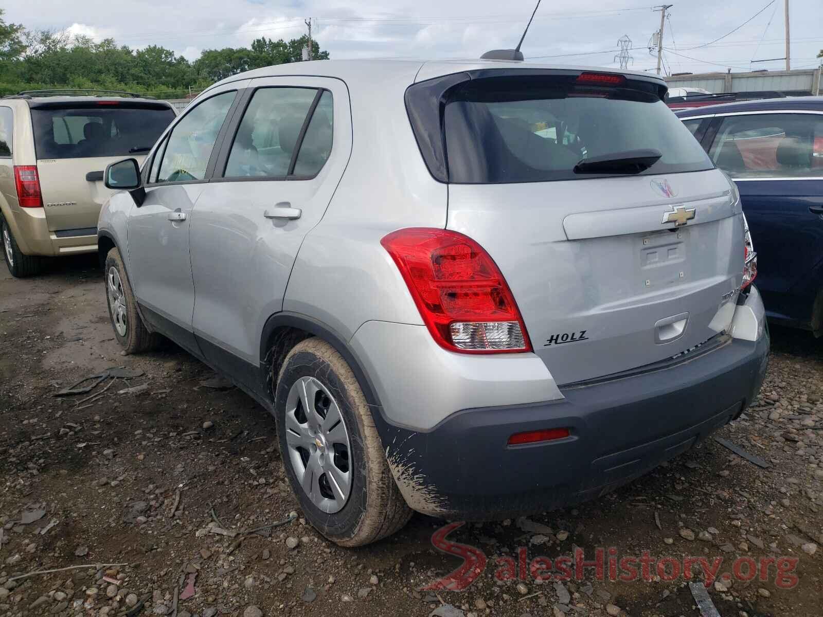 3GNCJKSB5GL227497 2016 CHEVROLET TRAX