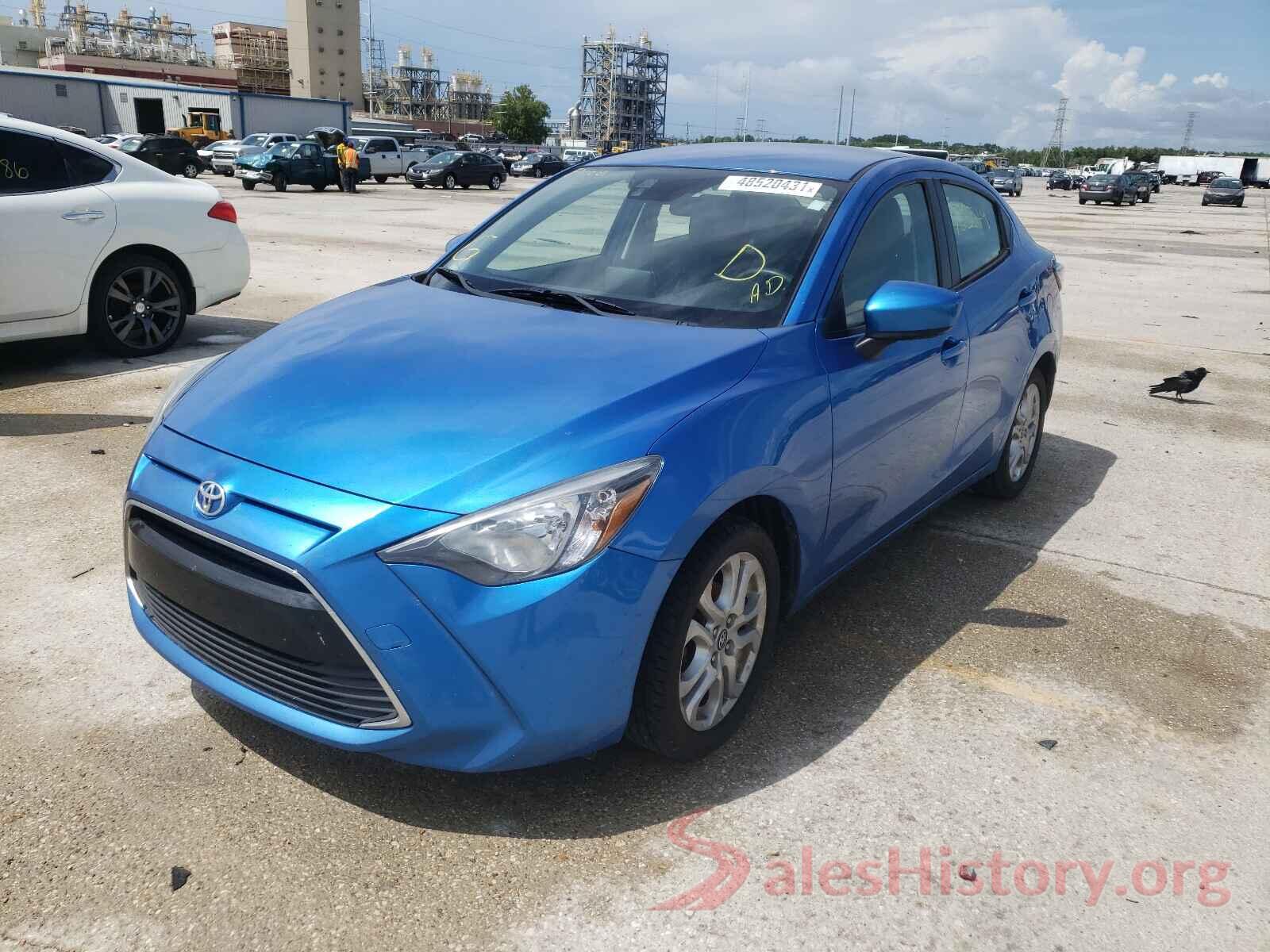 3MYDLBYV4HY167369 2017 TOYOTA YARIS