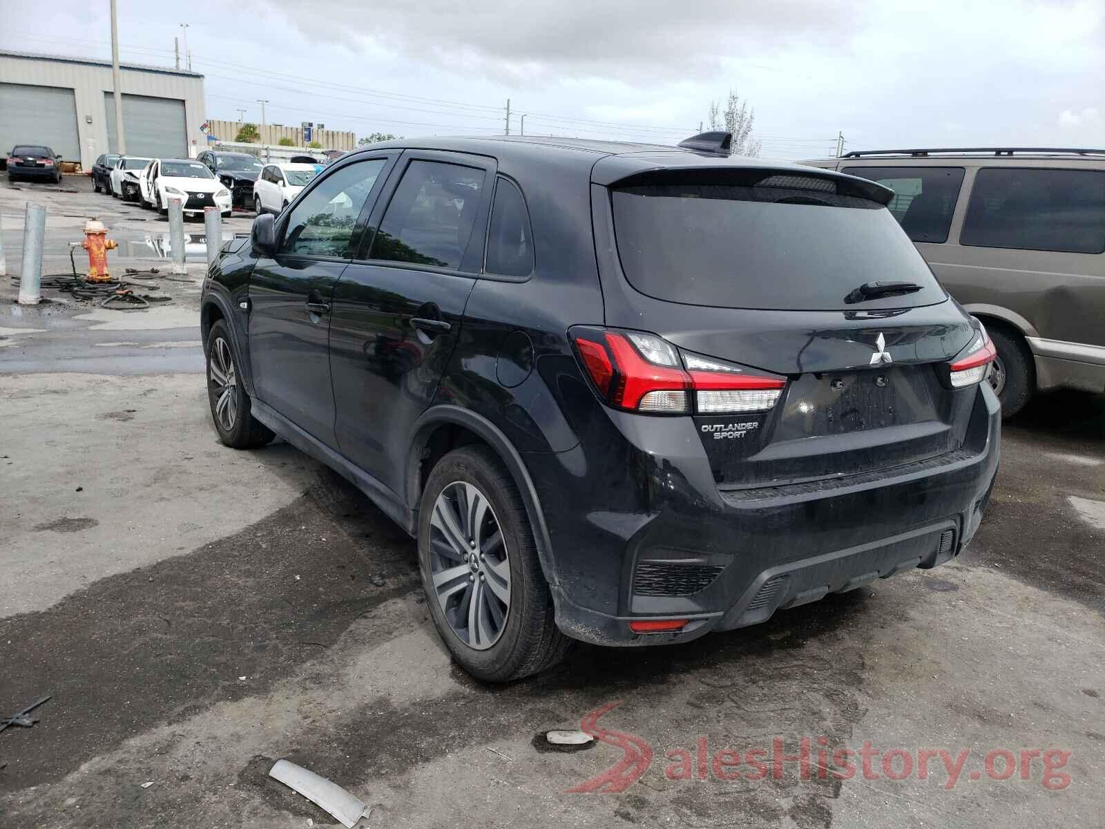 JA4AP3AU9LU001268 2020 MITSUBISHI OUTLANDER