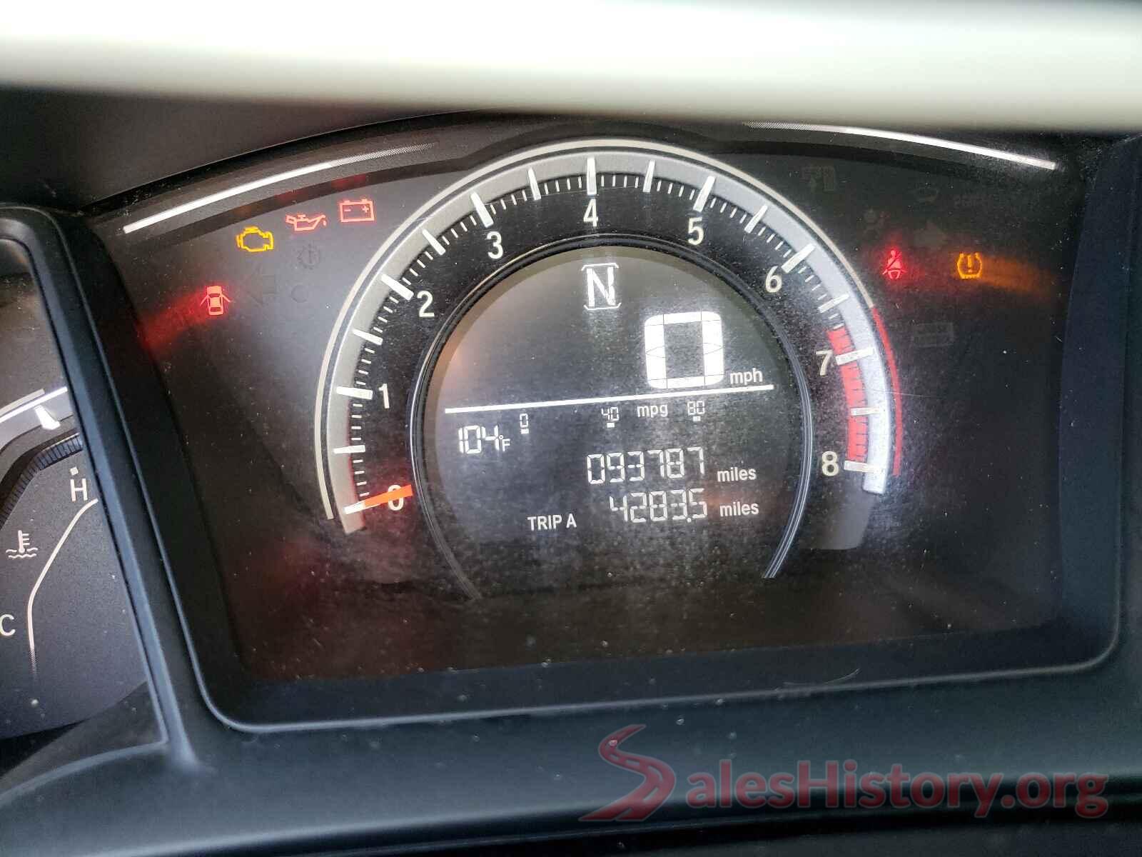 19XFC2F52GE029615 2016 HONDA CIVIC