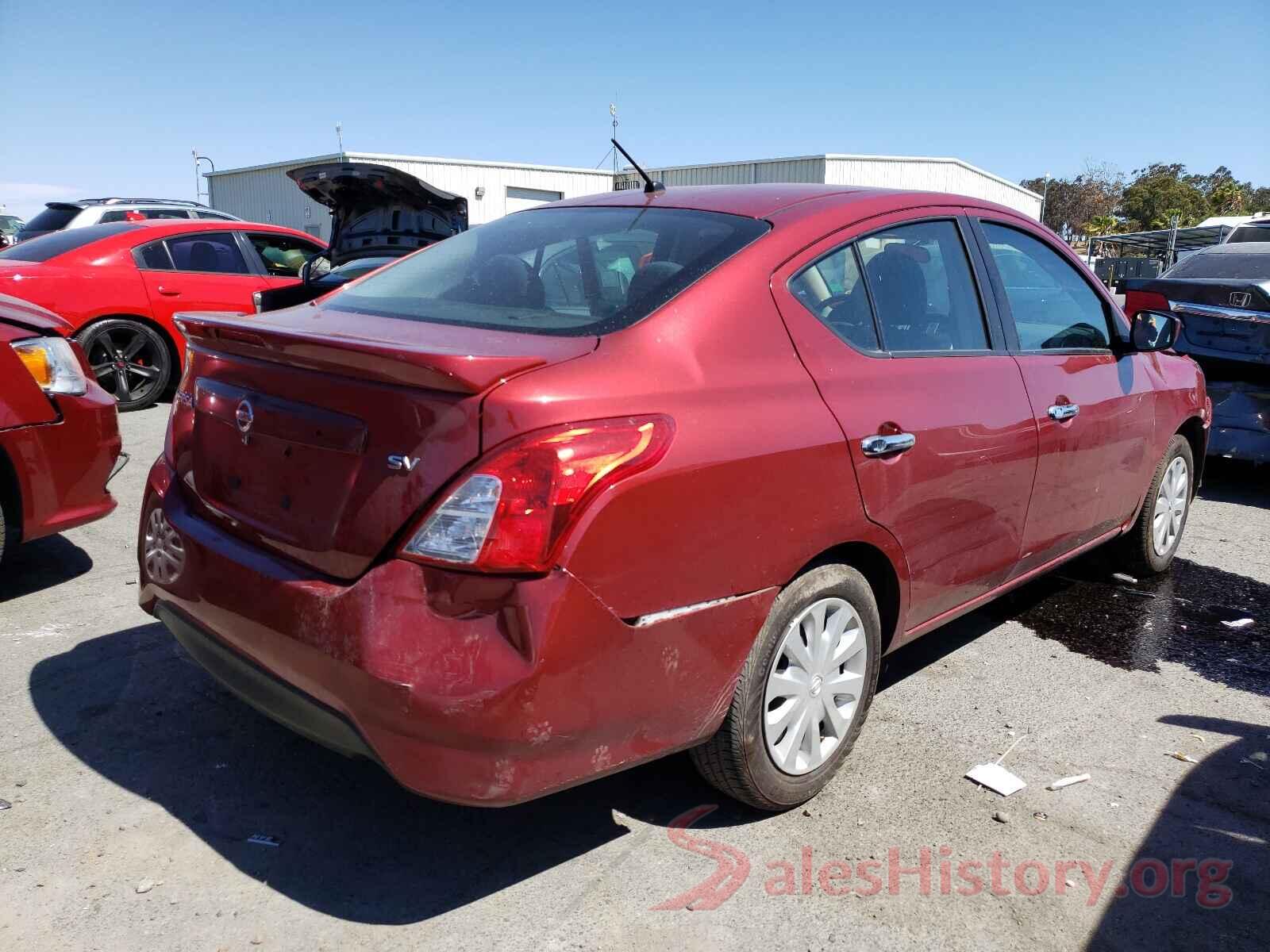 3N1CN7AP2KL815831 2019 NISSAN VERSA