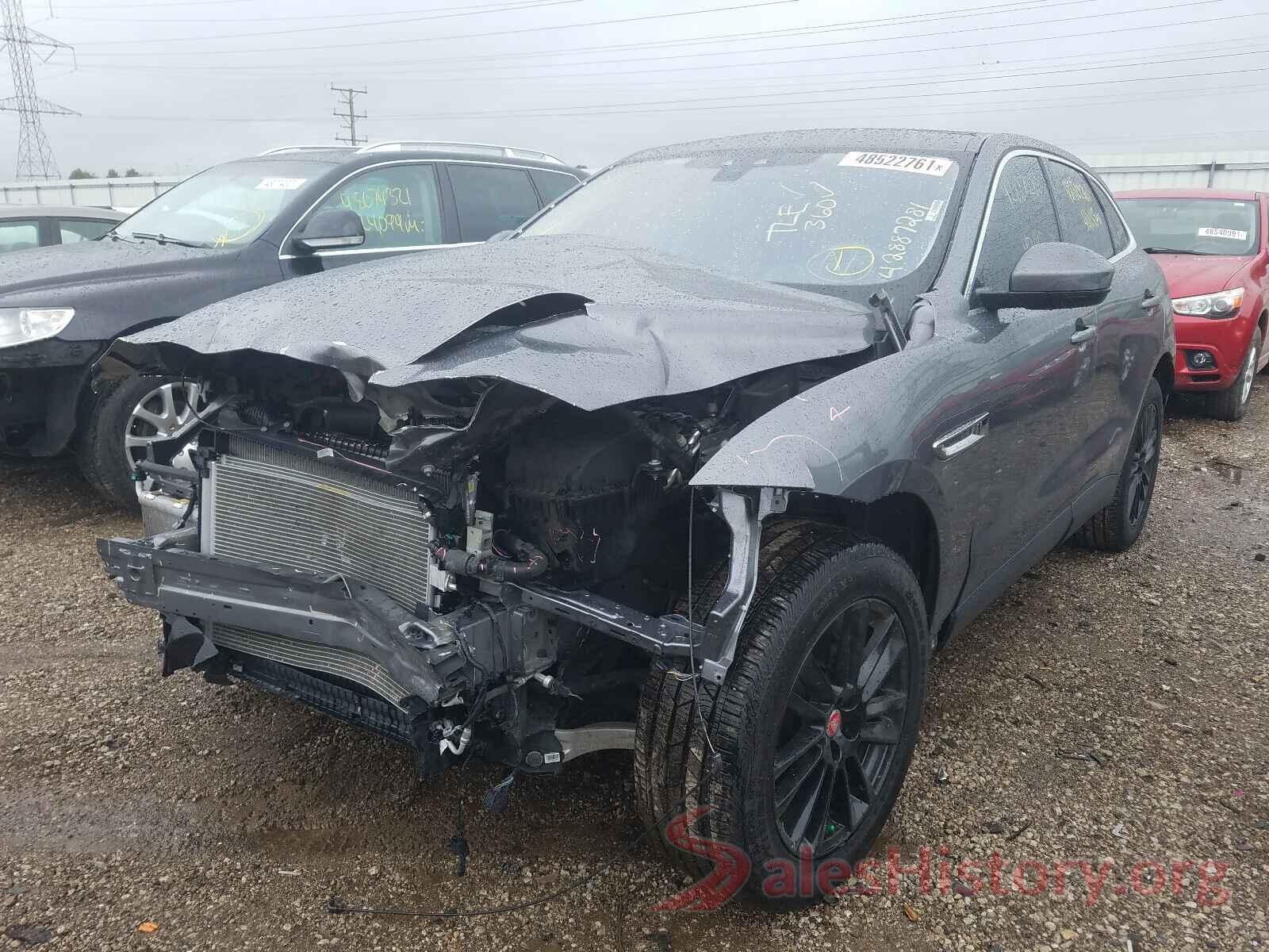 SADCK2GX4KA392889 2019 JAGUAR F-PACE