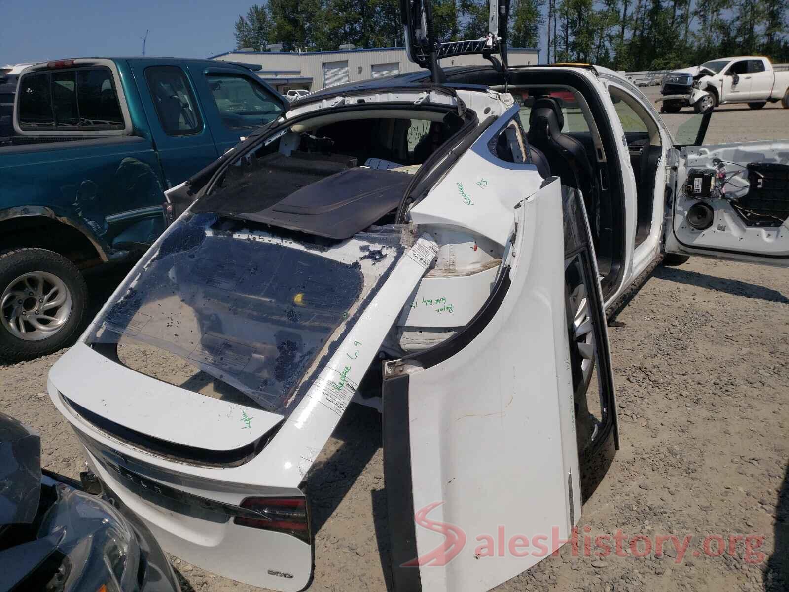 5YJXCBE24GF007458 2016 TESLA MODEL X