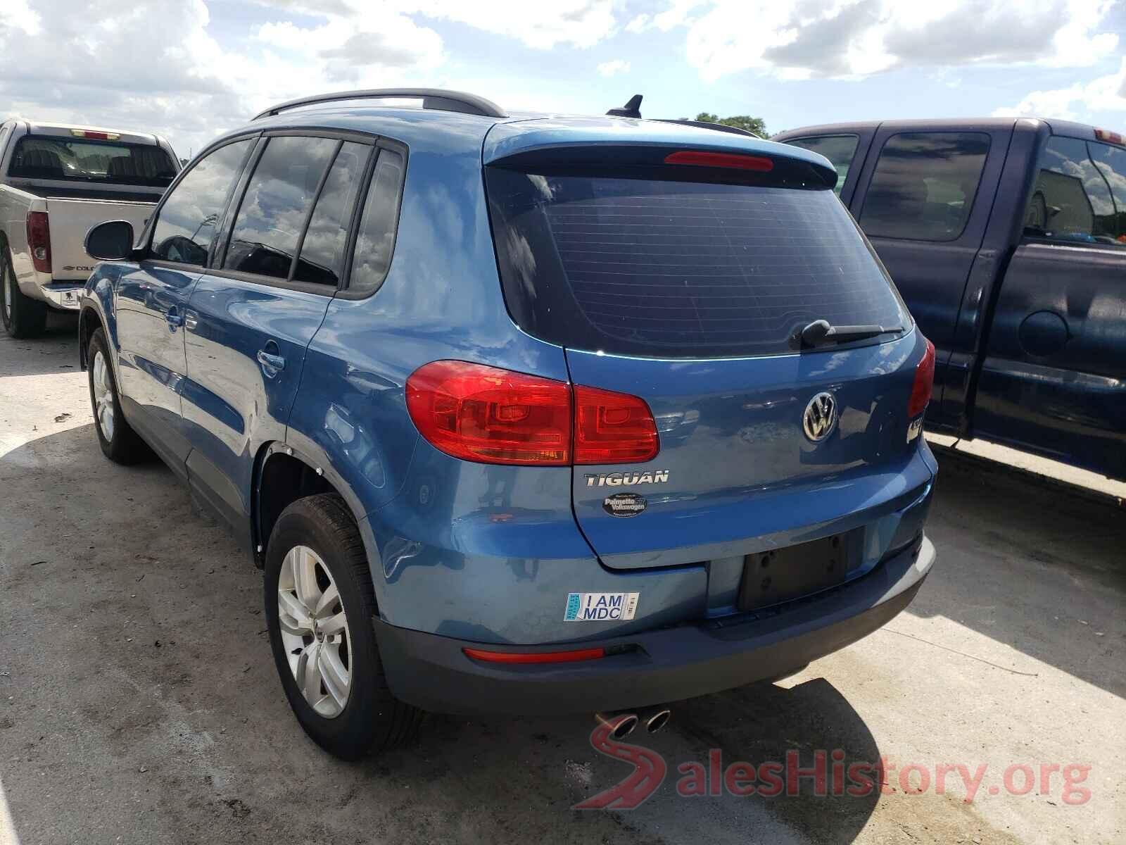 WVGAV7AX6HK010859 2017 VOLKSWAGEN TIGUAN