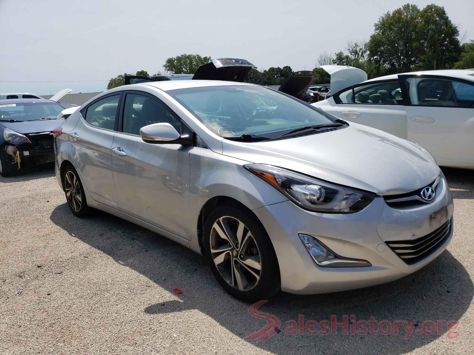 KMHDH4AE1GU520833 2016 HYUNDAI ELANTRA