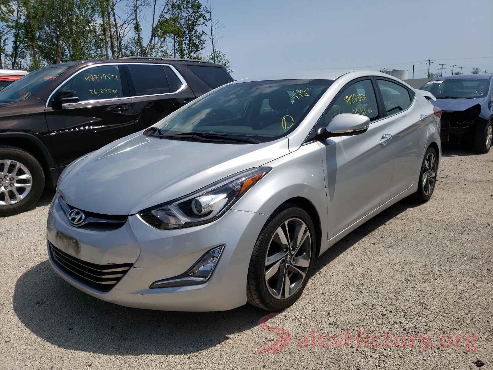 KMHDH4AE1GU520833 2016 HYUNDAI ELANTRA