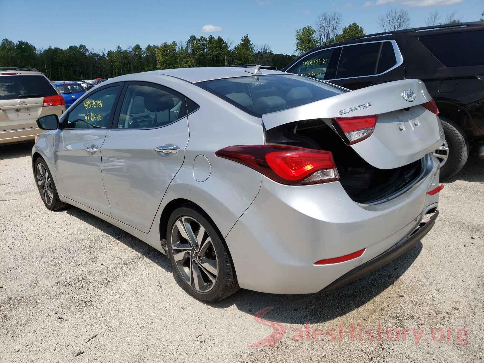 KMHDH4AE1GU520833 2016 HYUNDAI ELANTRA