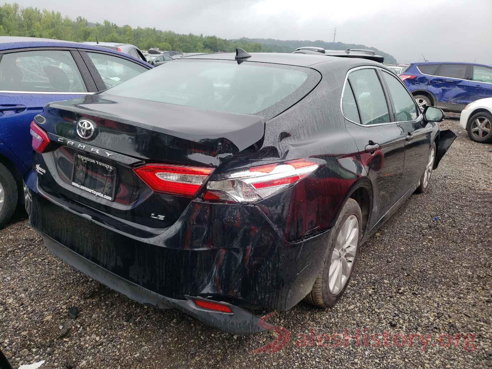 4T1B11HK9KU187070 2019 TOYOTA CAMRY