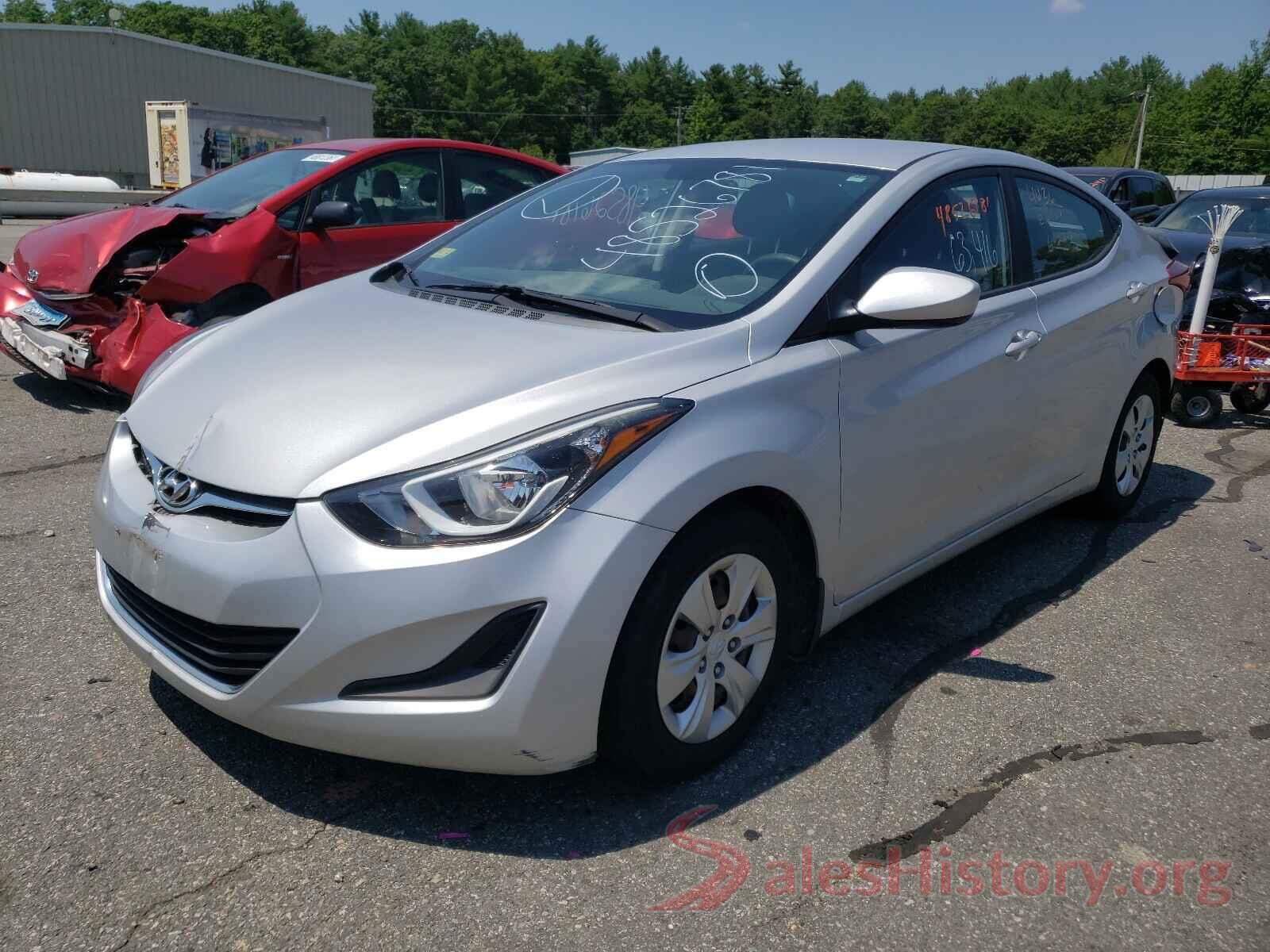 KMHDH4AE9GU488097 2016 HYUNDAI ELANTRA