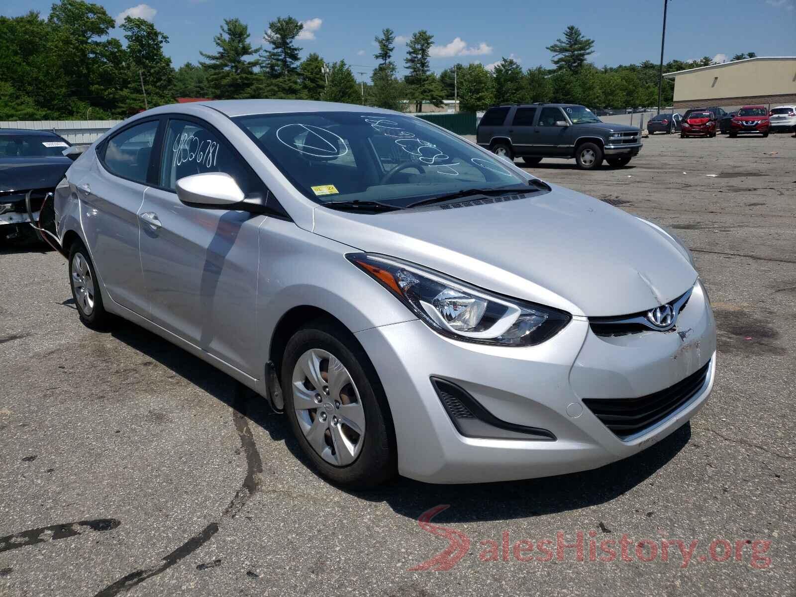 KMHDH4AE9GU488097 2016 HYUNDAI ELANTRA