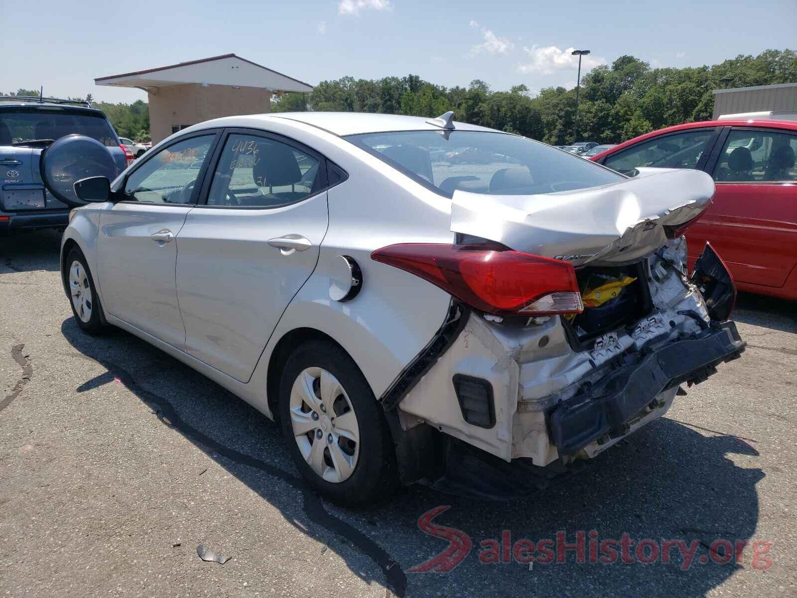 KMHDH4AE9GU488097 2016 HYUNDAI ELANTRA