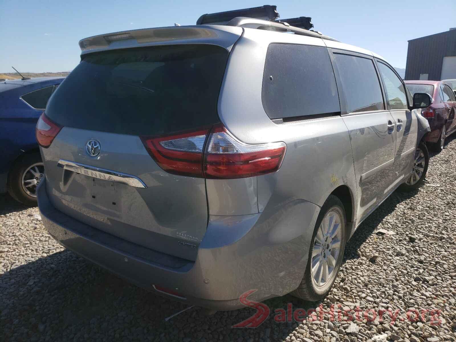 5TDYK3DC8GS723766 2016 TOYOTA SIENNA