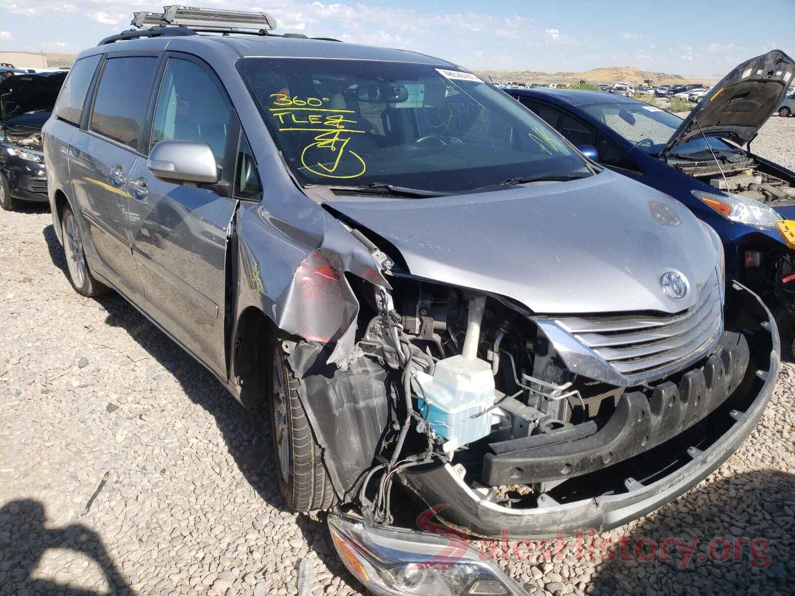 5TDYK3DC8GS723766 2016 TOYOTA SIENNA