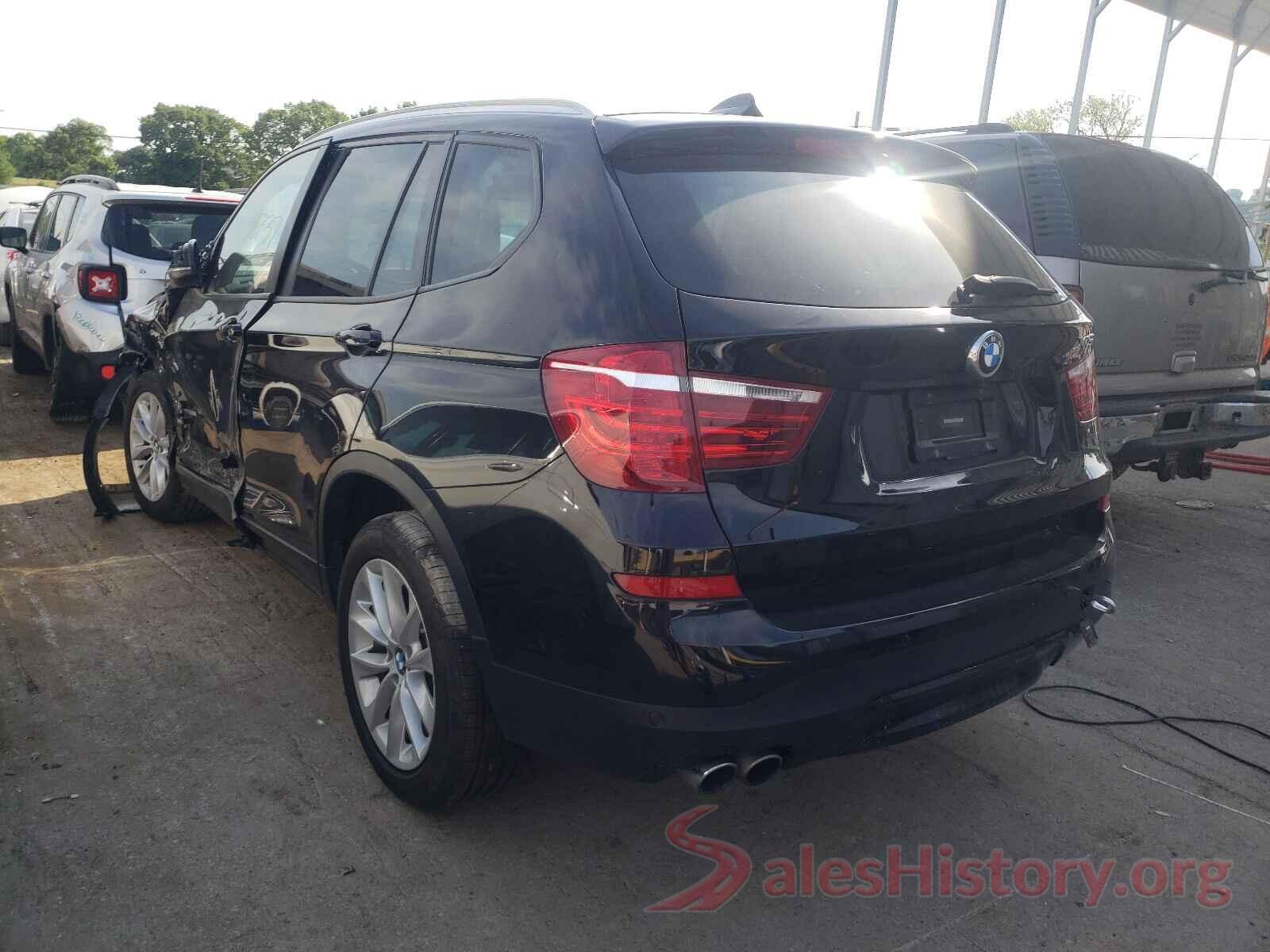 5UXWX9C38H0W78800 2017 BMW X3